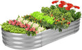 Rakukiri Raised Garden Bed GRS Certified Galvanized Planter Box Outdoor by RaisedGardenBed