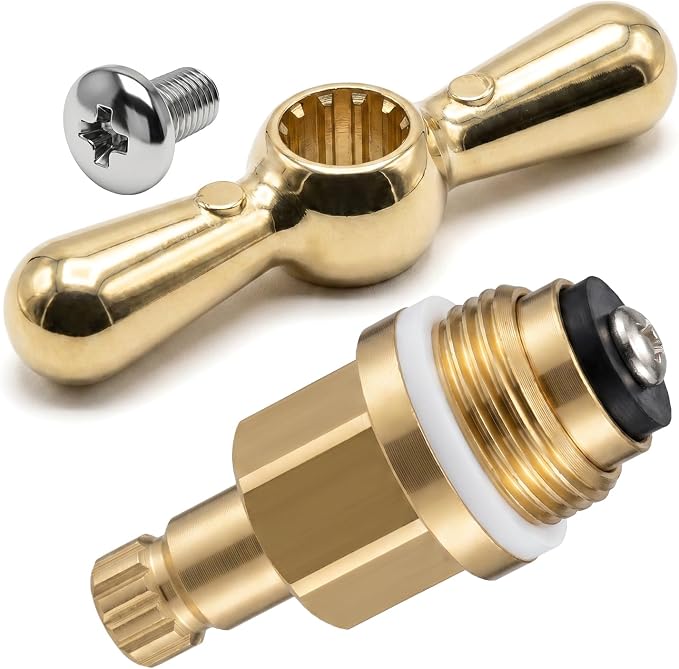 USonline911 PK1100 Brass Globe Valve Stem and Bonnet Kit - Image 2