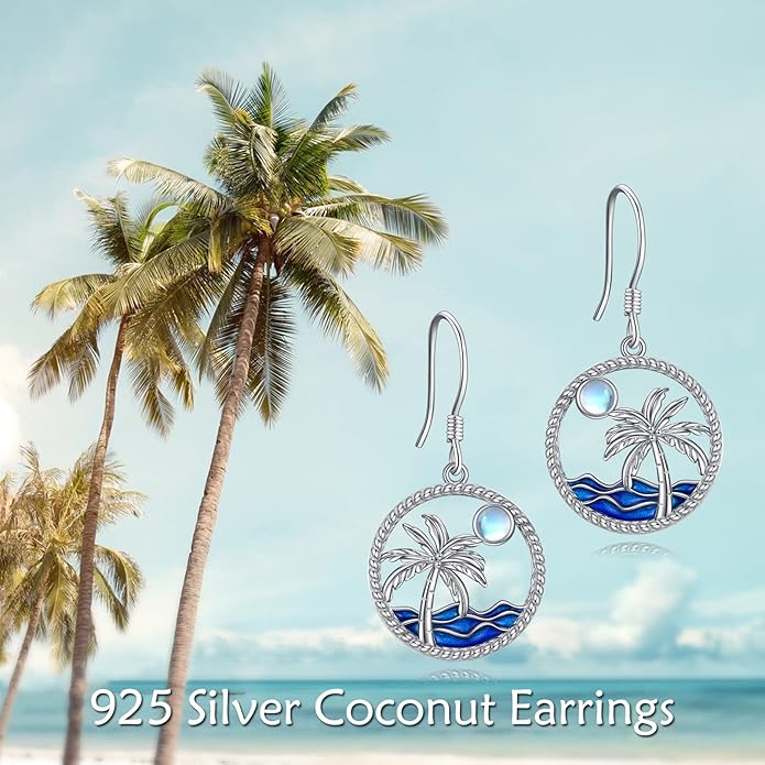 Beach Starfish Earrings for Women Sterling Silver Starfish Jewelry Gifts