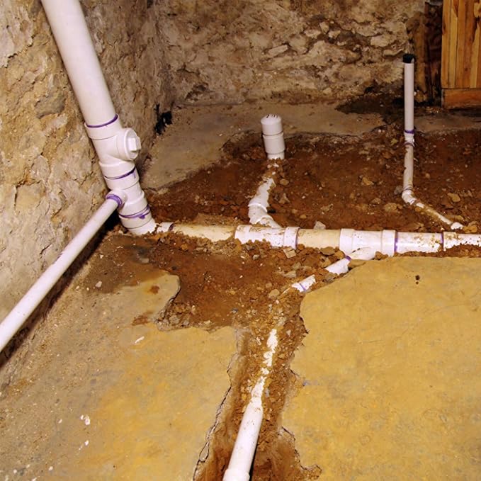 4IN PVC DWV Cleanout Tee with Plug Pipe Fitting SCH40 4IN DWV PVC Sewer - Image 7