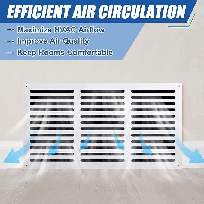 Leinuosen 1 Pcs 26 x 14 Inch Return Air Vent Cover Fit - Image 4