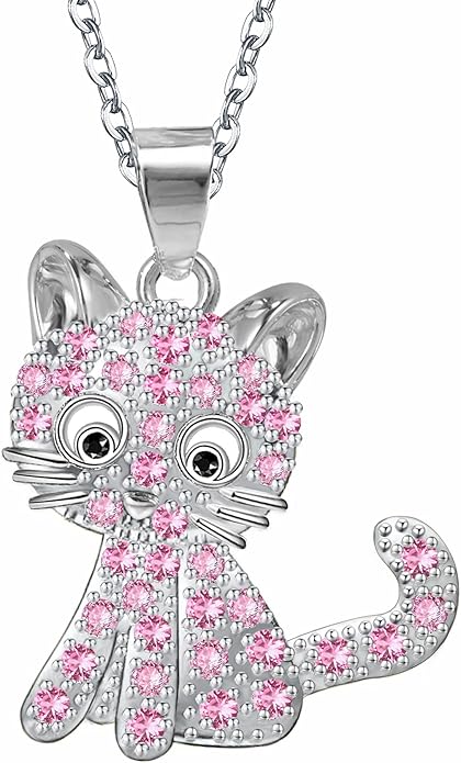 Couple Heart Or Cat BFF Best Friend for Girls Puzzle Friendship Pendant Necklaces,316L Stainless Steel