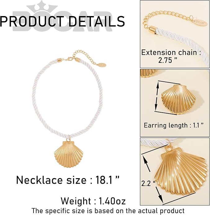 Bocar Starfish Pendant Necklace for Women