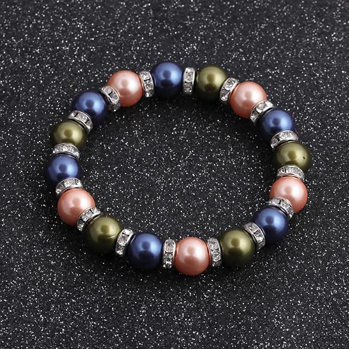 Healing Bracelet For Women Anxiety Crystal Bracelet Chakra Beaded Bracelets Rose Quartz Crystals And Healing Stones Yoga Bead Bracelet Calming Stretch Bracelet Stress Relief Gifts For Women