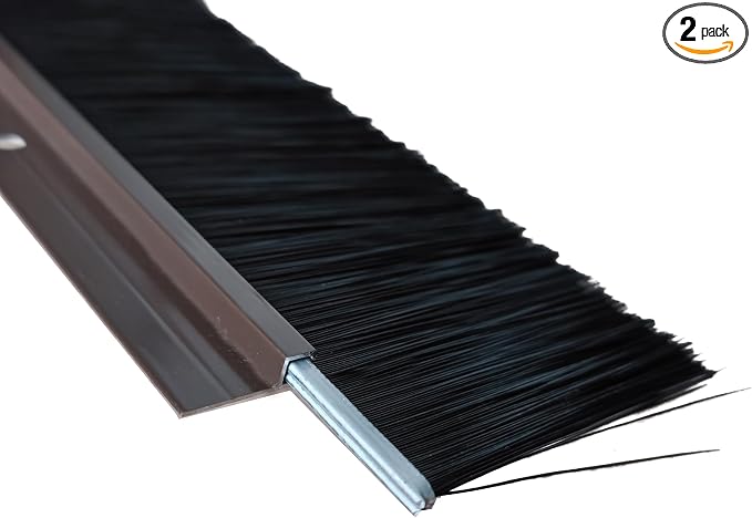 2 Sets Garage Door Brush Seal, roll up door brush seal kit, by HOME