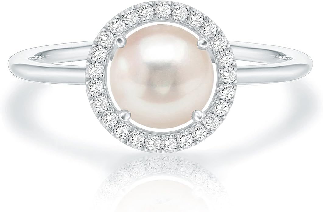 PAVOI 14K Gold Plated Crystal Birthstone Rings | Rings For Women