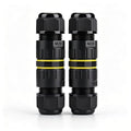 IP68 Waterproof Junction Box 2 Way 2pin Outdoor Cable Connector | 2 Pack M20 2 by WOODGUILIN