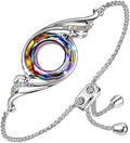 Kate Lynn ♥ Rise From the Ashes Phoenix Bracelet Made with Crystals from Austria, Adjustable Slider Bracelet for Women, Packaged with Jewelry Box, Birthday Gift for Women, Symbol of Luck and Renewal