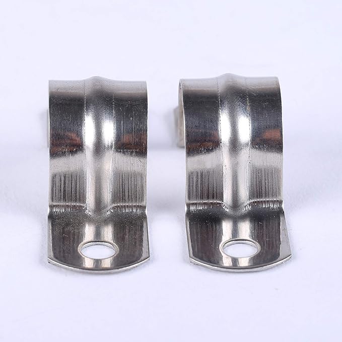 30 Pack M25 Stainless Steel Rigid Pipe Strap, Heavy Duty Pipe Fasten Holder - Image 7