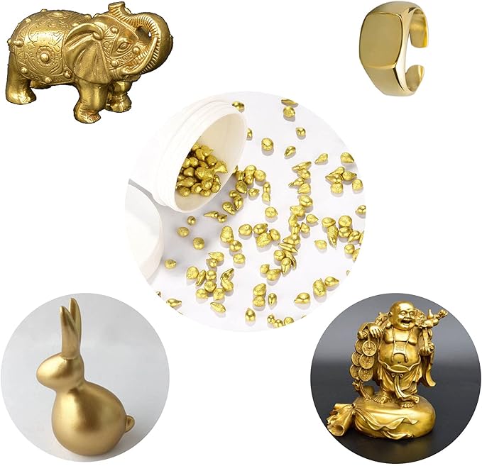 Copper Alloy for Gold Jewelry-Corrosion Resistant Copper Casting Alloy-Rings, Necklaces, Pendants and Any Other Brass Metal Required for Casting(brass)
