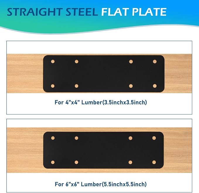 Straight Steel Plate 4pcs, 10X3 I Flat Mending Plate - Image 4