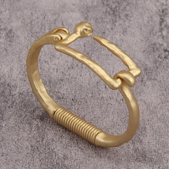 Gold Cuff Bracelet for Women Silver Beaded Bracelets Open Bangle Stackable Stretch Bead Bracelet Boho Jewelry Gifts for Wife Couple
