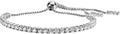 EcoGems Lab Grown Gemstone & Moissanite Bracelets – 14K/18K White or Yellow Gold Plated Sterling Silver – D Color VVS/VS Clarity – Elegant Sustainable Jewelry Gift with Gift Box