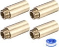 M METERXITY Shower Head Extension Arm, Brass G1/2 Male to Female Extension Pipe by MMETERXITY