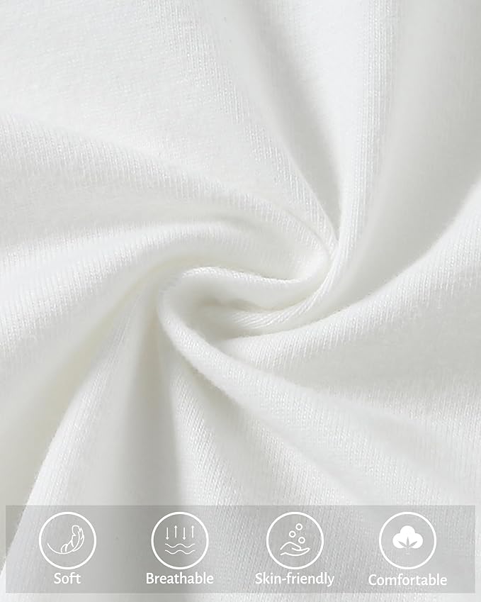 DISAUR Baby Boy Clothes Toddler Boy Outfits 4PCS Gentleman Dress Romper/Vest/Pants/Bow Tie Cotton Suit Sets