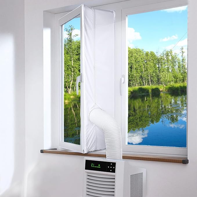 400CM Window Seal Kit, Casement AC Window Vent Seal Kit, 100% Sealing Effect by Jyxmor