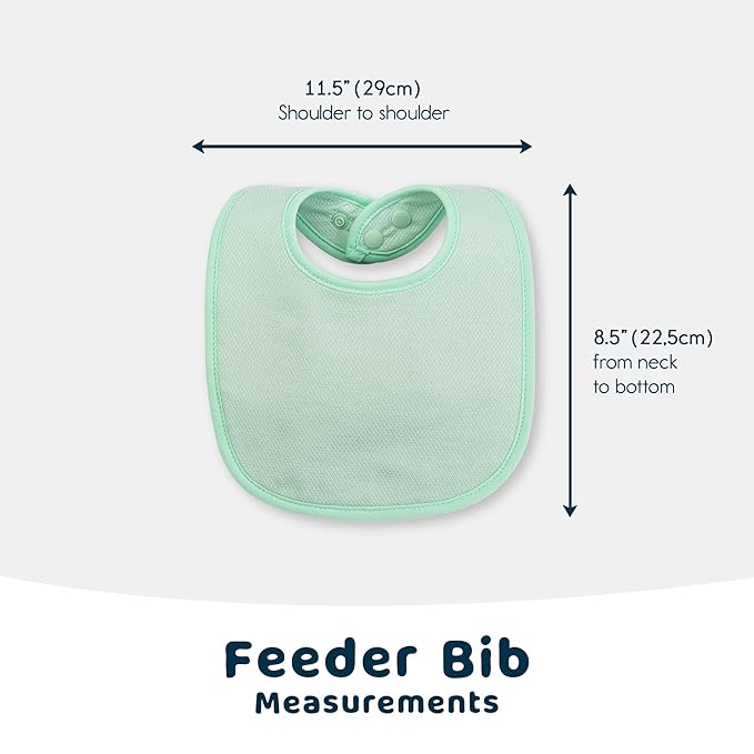 Tiny Twinkle 8 Pack Baby Bibs for Drooling and Teething – Waterproof & Absorbent Bibs for Baby Girl & Boy, Machine Washable Infant Bib Set for Newborns and Toddlers (Boy Pastel New 8-Pack)