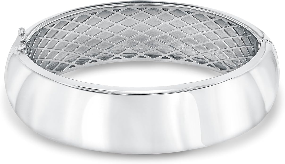 Reeds Sterling Silver Tube Bangle Bracelet