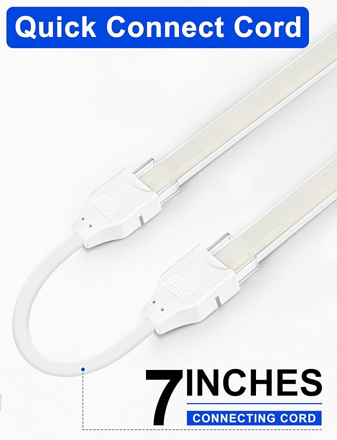 Lamomo COB LED Strip Lights 32.8Ft, Flexible Cuttable Waterproof 6000K Silicone - Image 5