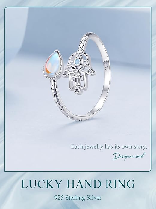 WOSTU Animal Open Adjustable Ring Playful Cat Dachshund Snake Koi Fish Hummingbird Bat Heart Feather Stacking Ring for Women, Sterling Silver Plated Pet Memorial Jewelry Gift for Cat Lovers