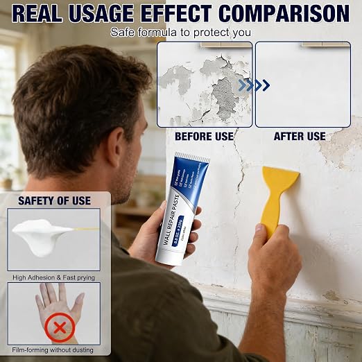 2PCS Drywall Repair Kit, Wall Mending Agent, Wall Patch Repair Kit - Image 6