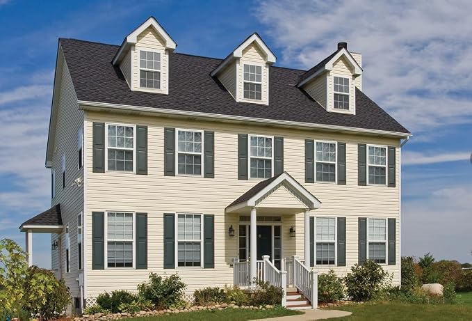Polaris Homeside Raised Panel Vinyl Shutters 14-1/2in. x 51in. - Image 7