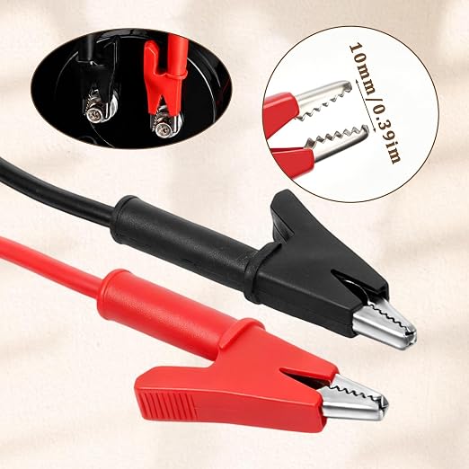 2PCS Dual-Ended Jumper Wire Kit Alligator Clips Test Leads | Jumper Wires 1000V - Image 7