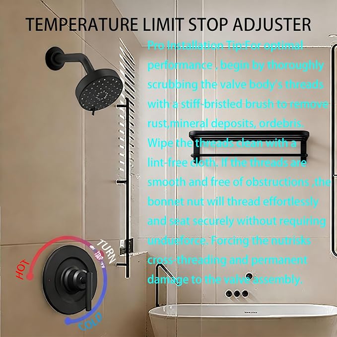 RP46074 Compatible with Delta 13/14 Series Tub Shower Faucet Valve Monitor - Image 5
