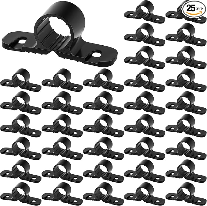 Briwooody 25 Pack 1/2 Inch Pipe Supports Suspension by Briwooody