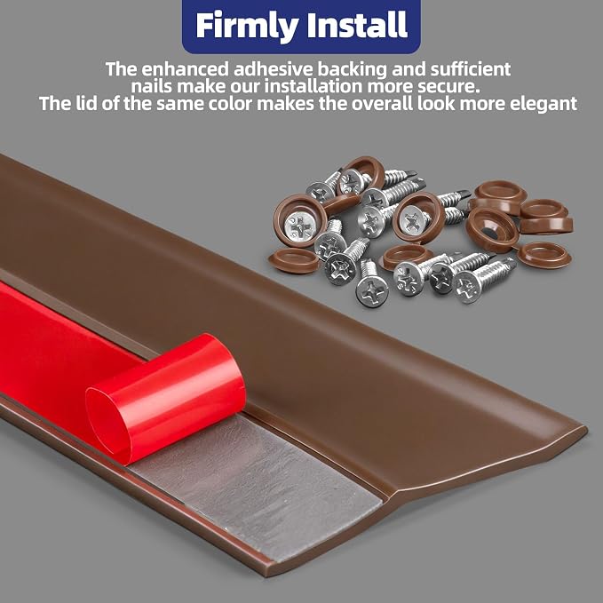 Garage Door Top and Side Seal, 36 FT x 2.2", adhesive backed seal - Image 3