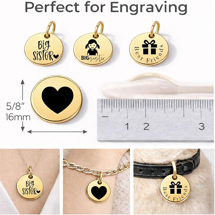 SM Design Pregnancy & New Baby Charm Set – Set of 4 Meaningful Stainless Steel Charms – Great for Crafting, Making Bracelets and Necklaces - Meaningful Keepsake Charms for Expecting & New Moms