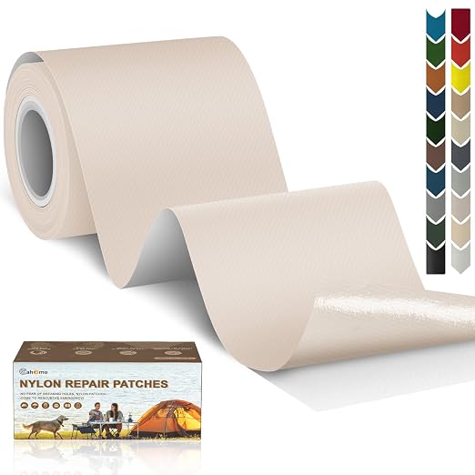 Cahomo 3x79 Nylon Repair Patch Nylon Repair Tape Self Adhesive Fabric Tapes by Cahomo