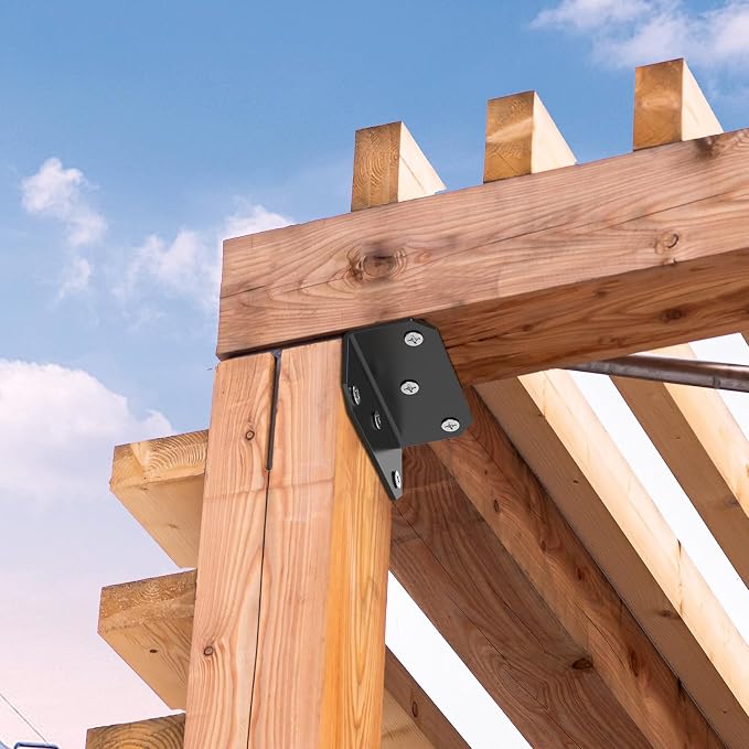 2x4 Galvanized Corner Brace – Heavy Duty L Bracket | Heavy Duty Galvanized Steel - Image 6