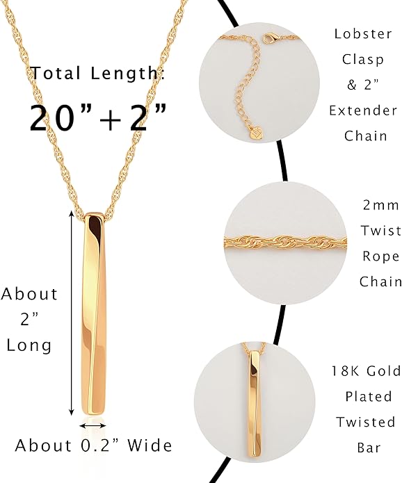 Aobei Pearl 18K Gold Plated Moon Star Lion Evil Eye Love Heart Cross Pendant Necklace Medallion Paperclip Chian Choker Layering Jewery for Women