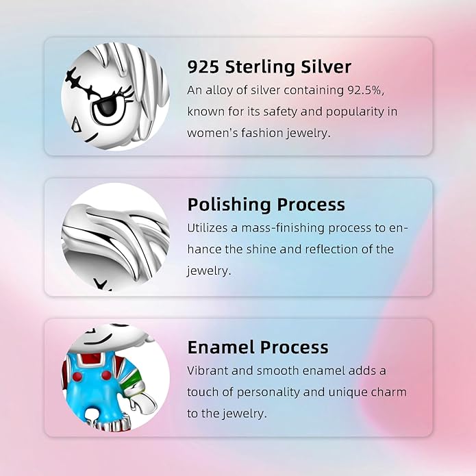 Birthday Fashion Love Heart Dangle Charm 925 Sterling Silver Charms fits Bracelets and Necklace Pendant Bead Charms Jewelry Present for Women Family Friends