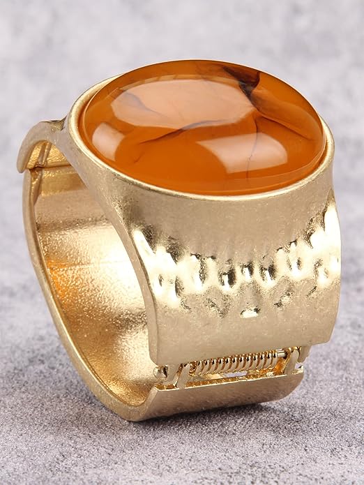Gold Cuff Bracelet for Women Silver Beaded Bracelets Open Bangle Stackable Stretch Bead Bracelet Boho Jewelry Gifts for Wife Couple
