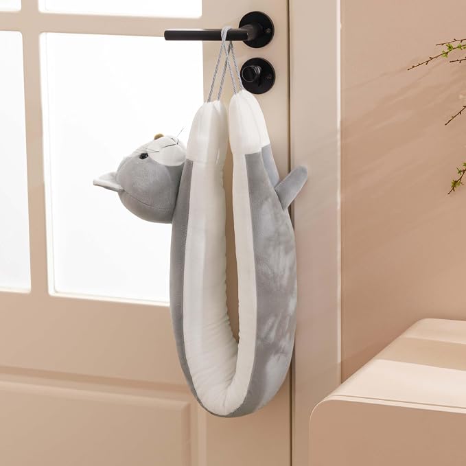 Sunolga Door Draft Stopper Blocks Hot and Cold Air, Weighted Sand and Cotton - Image 4
