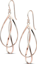 MILLA Teardrop Earrings - Designer Silver Statement Earrings or Gold Dangle Earrings for Women Trendy Upscale Dangly Earrings