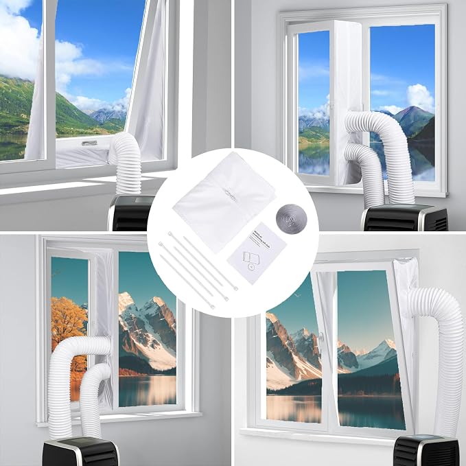 400CM Window Seal Kit, Casement AC Window Vent Seal Kit, 100% Sealing Effect - Image 7