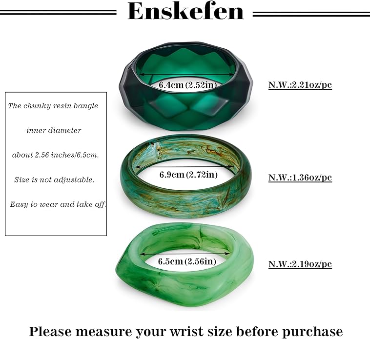 Acrylic Resin Bangles Bracelets for Women Wide Irregular Geometric Wristband Statement Bracelet Punk Chunky Acrylic Resin Bangle