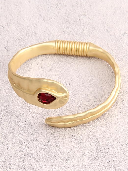 Gold Cuff Bracelet for Women Silver Beaded Bracelets Open Bangle Stackable Stretch Bead Bracelet Boho Jewelry Gifts for Wife Couple
