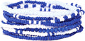 INK + ALLOY Game Day Bracelet Stacks, Beaded Bracelets for Football Gameday Outfits, Handmade Jewelry for College Students, Teachers, Football Moms, Set of 10