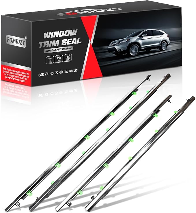 Door Window Trim Seal Weather Stripping Moulding Belt Glass Sweep Felt Kit Fit by FOMIUZY