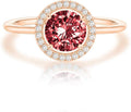 PAVOI 14K Gold Plated Crystal Birthstone Rings | Rings For Women