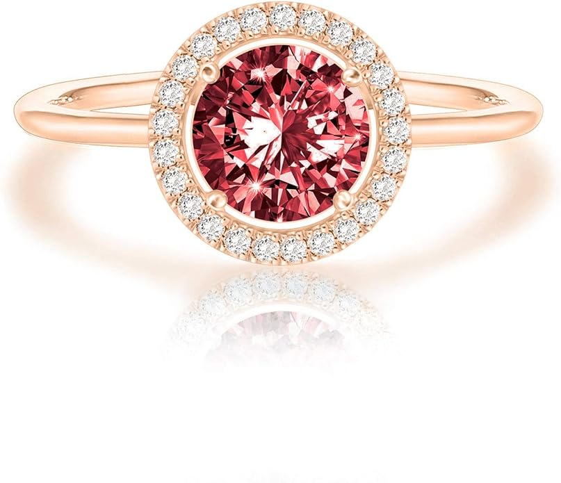PAVOI 14K Gold Plated Crystal Birthstone Rings | Rings For Women