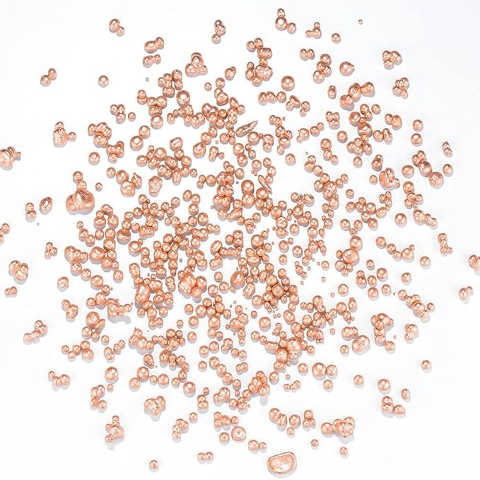 Copper Alloy for Rose Gold Jewelry-Corrosion Resistant Copper Casting Alloy-Rings, Necklaces, Pendants and Any Other Copper Metal Required for Casting(rose gold)