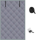 Window Insulation Kit, 3 Layers Oxford Fabric Panels and Cotton Filling by EnouTech