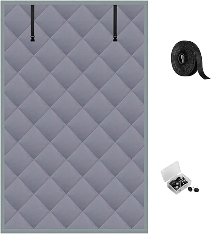 Window Insulation Kit, 3 Layers Oxford Fabric Panels and Cotton Filling by EnouTech