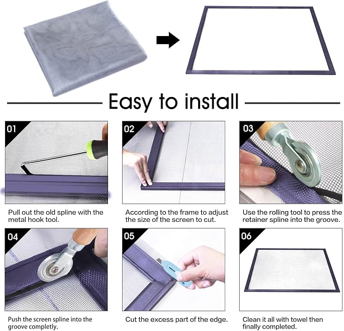 Windows Screen and Screen Door Replacement - Image 4