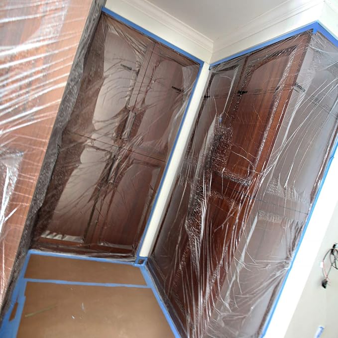 Trimaco Easy Mask Cling Cover Plastic Sheeting, 9-feet x 400-feet - Image 7